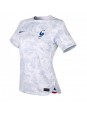 Ženski Nogometna dresi replika Francija Aurelien Tchouameni #8 Gostujoči SP 2022 Kratek rokav